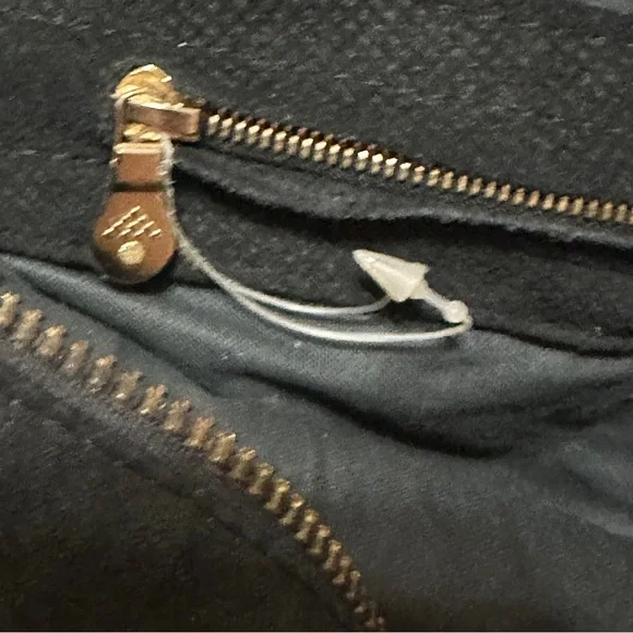 ✨BOGO 1/2 ✨ Rare Vintage Bottega Veneta suede handbag black - Picture 5 of 16